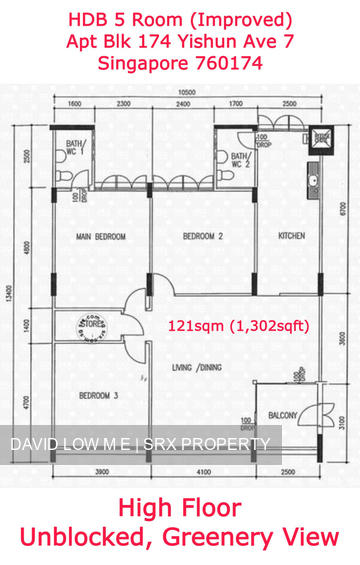 Blk 174 Yishun Avenue 7 (Yishun), HDB 5 Rooms #403451231